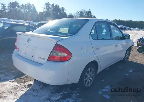 2001 Toyota Prius z USA, uszkodzony, nr VIN JT2BK12U510008436
